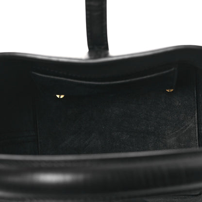 Saint Laurent Smooth Shiny Calfskin Monogram Le 37 Small Bucket Bag Black 5 of 15