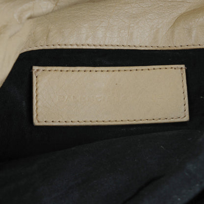 Balenciaga Agneau Classic Hardware Envelope Clutch Sahara 6 of 7