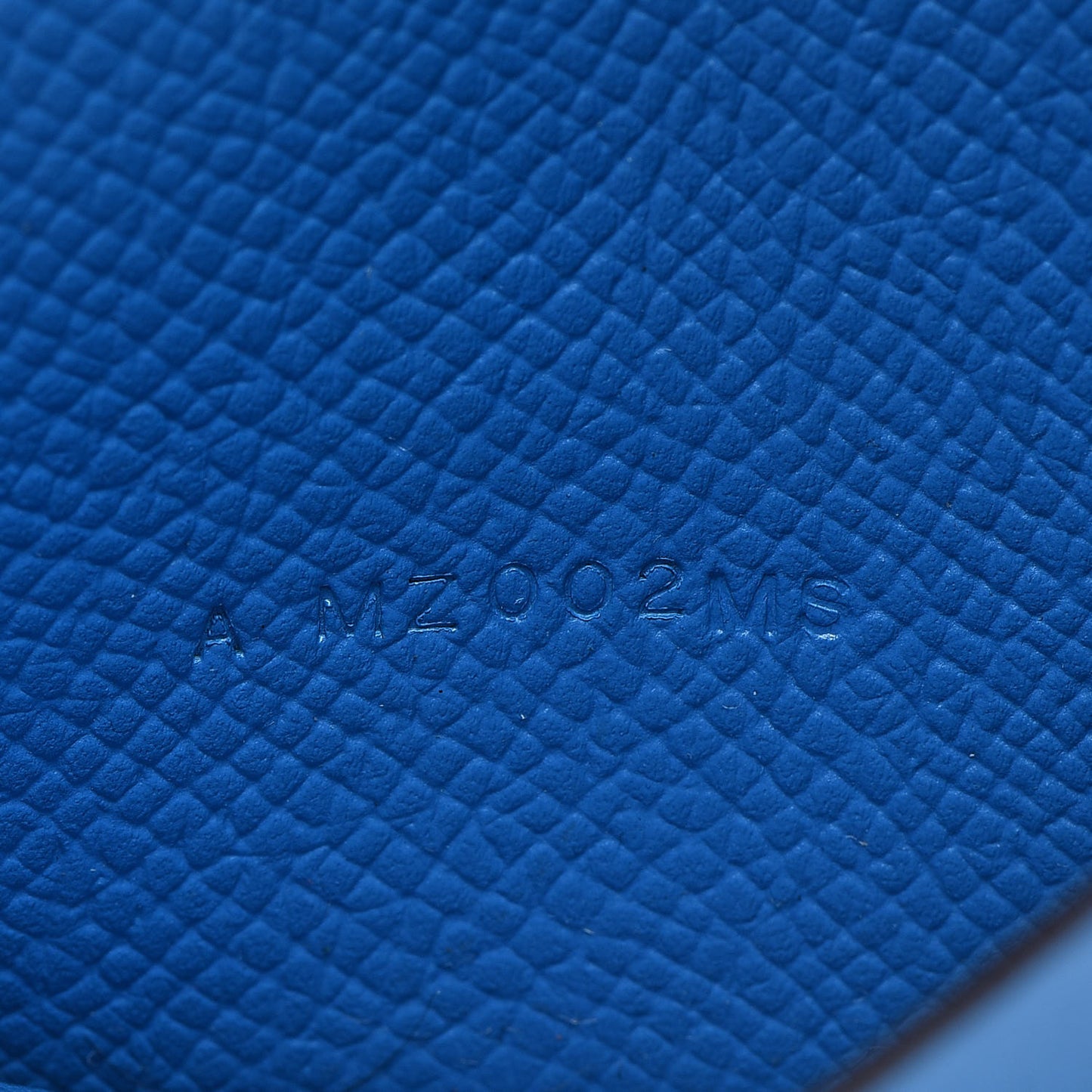 Epsom Mini Bearn Wallet Bleu Zellige