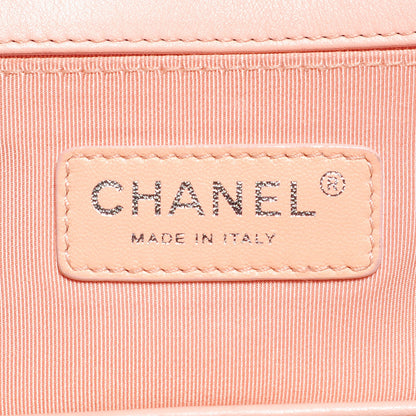 Chanel Lambskin Quilted Medium Boy Flap Light Pink 6 of 7