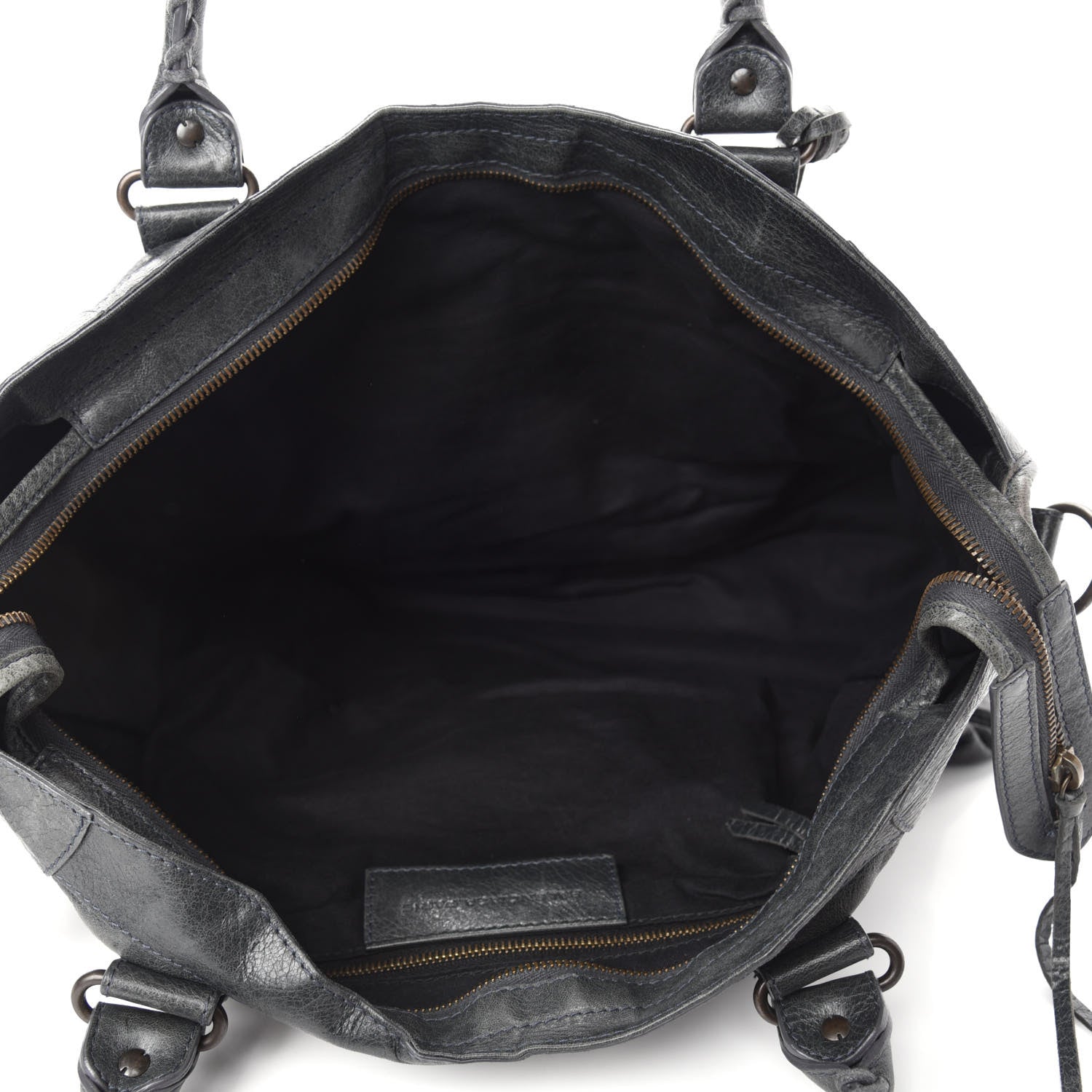 Balenciaga Agneau Classic Hardware Part Time Anthracite 5 of 10