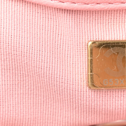 Chanel Lambskin Quilted Large Chanel 19 Flap Light Pink 7 of 10