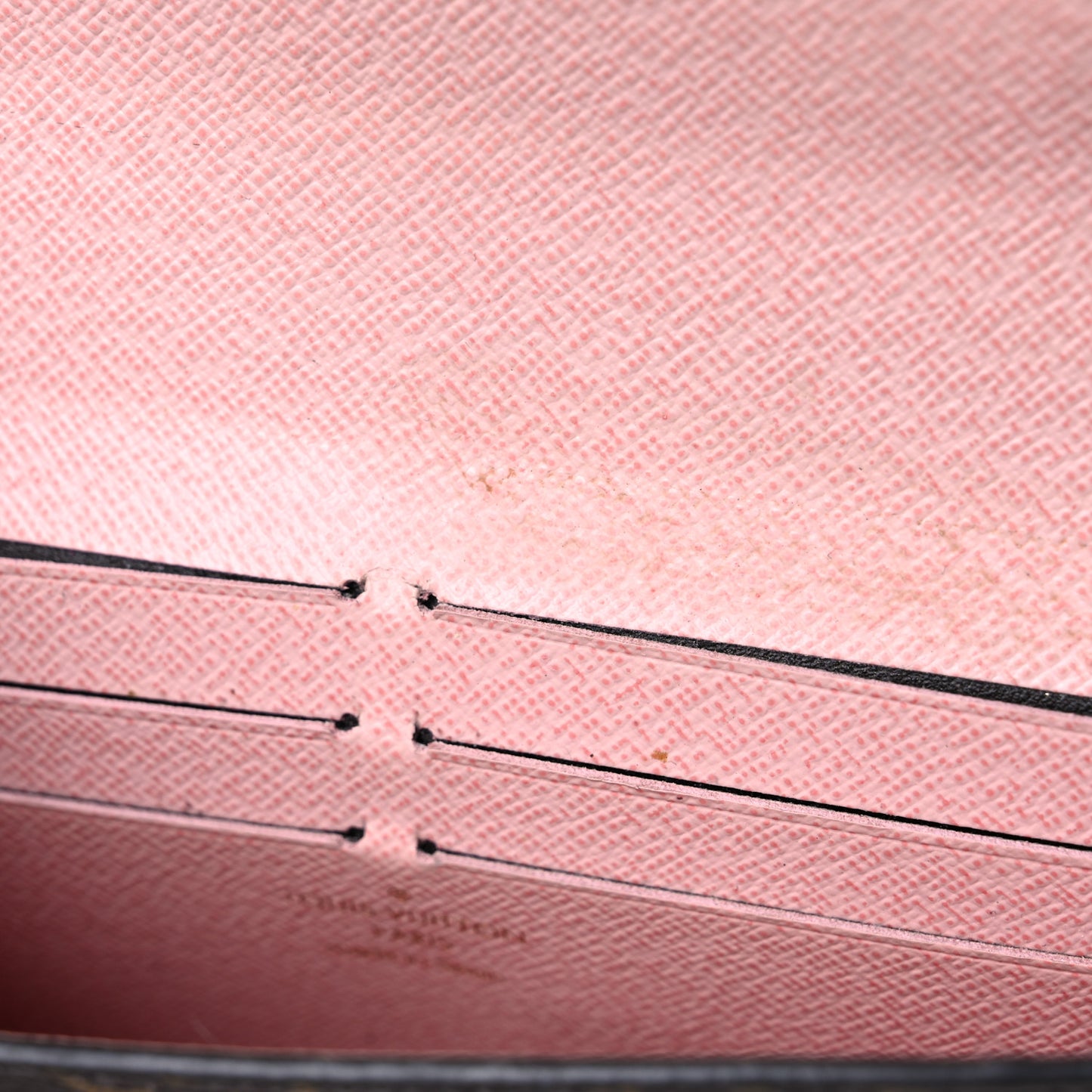 Monogram Jeanne Wallet Rose Ballerine