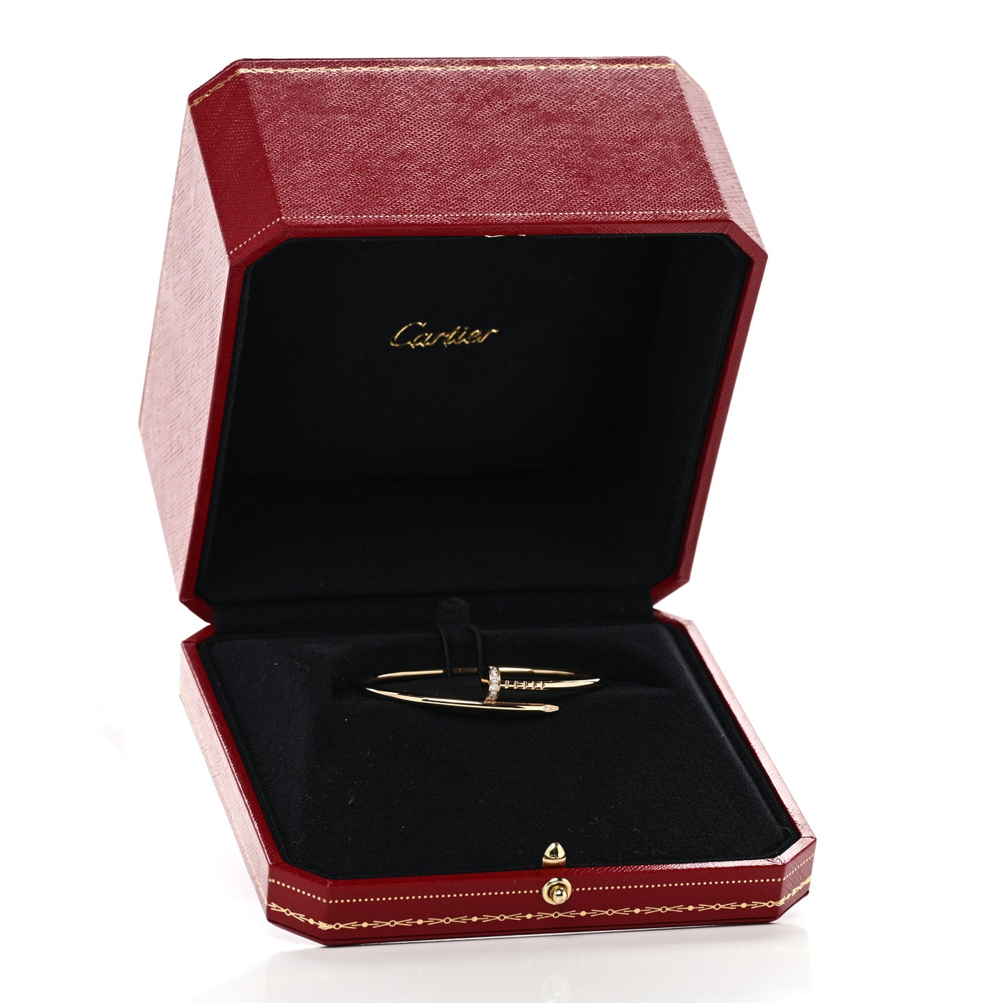 18K Yellow Gold Diamond Small Juste Un Clou Bracelet 15