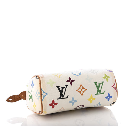 Louis Vuitton Monogram Multicolor Mini Sac HL Speedy White 3 of 8