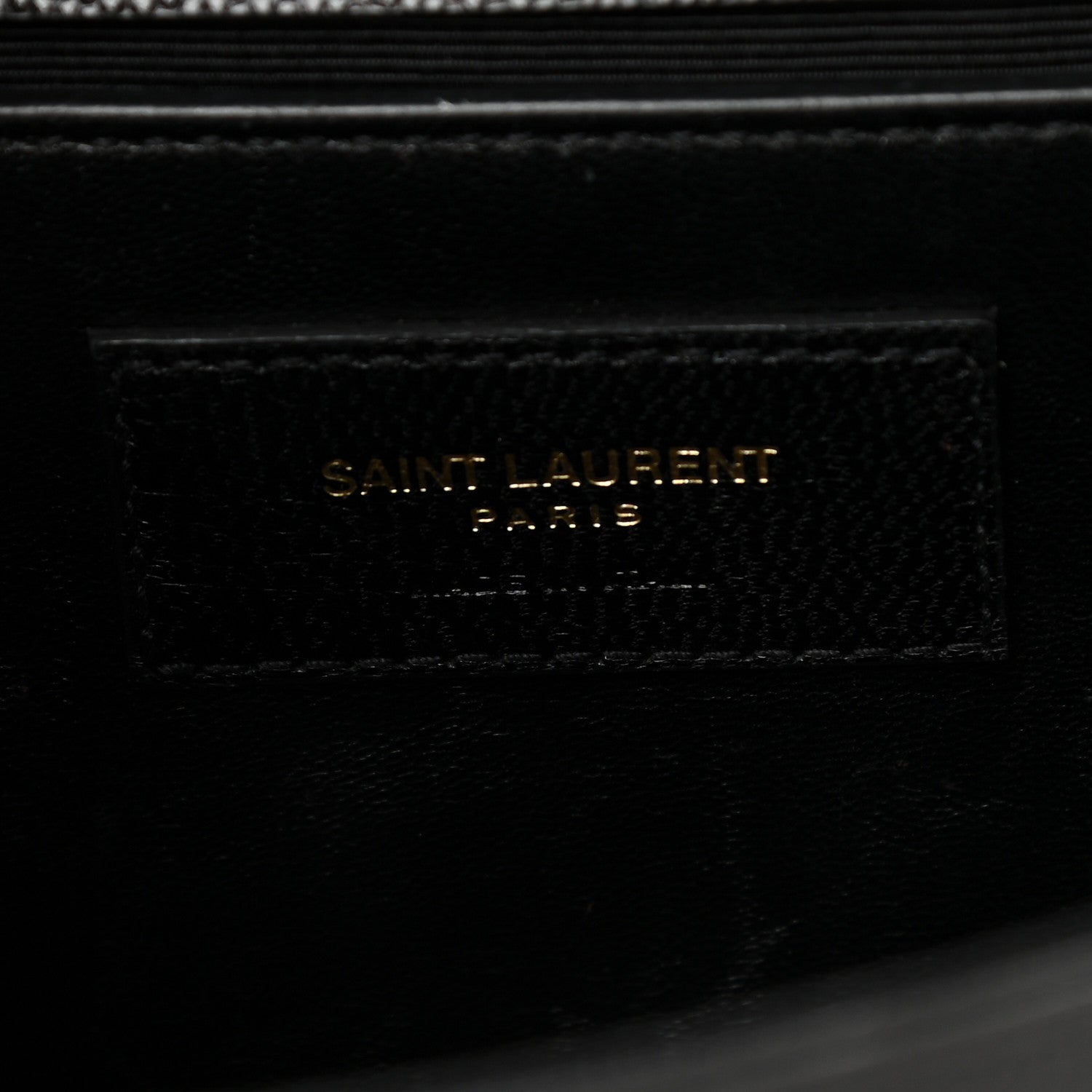 Saint Laurent Grain De Poudre Small Monogram Kate Satchel Black 6 of 14