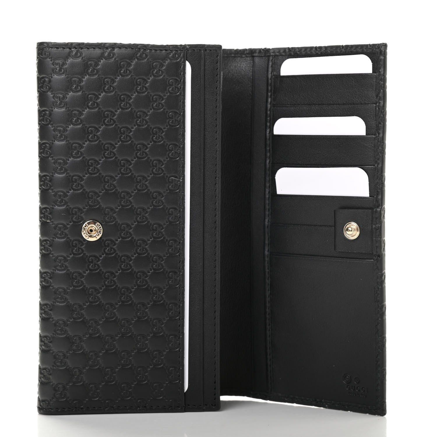 Gucci Soft Microguccissima Continental Wallet Black 5 of 7
