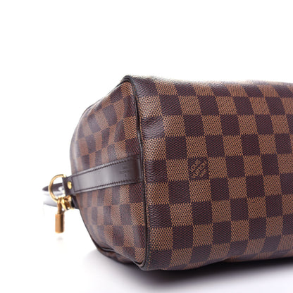 Louis Vuitton Damier Ebene Speedy Bandouliere 25 10 of 13