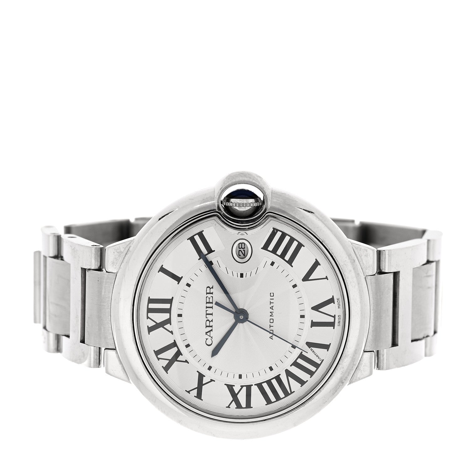 Cartier Stainless Steel 42mm Ballon Bleu De Cartier Automatic Watch 2 of 4