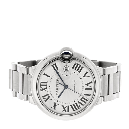 Cartier Stainless Steel 42mm Ballon Bleu De Cartier Automatic Watch 2 of 4