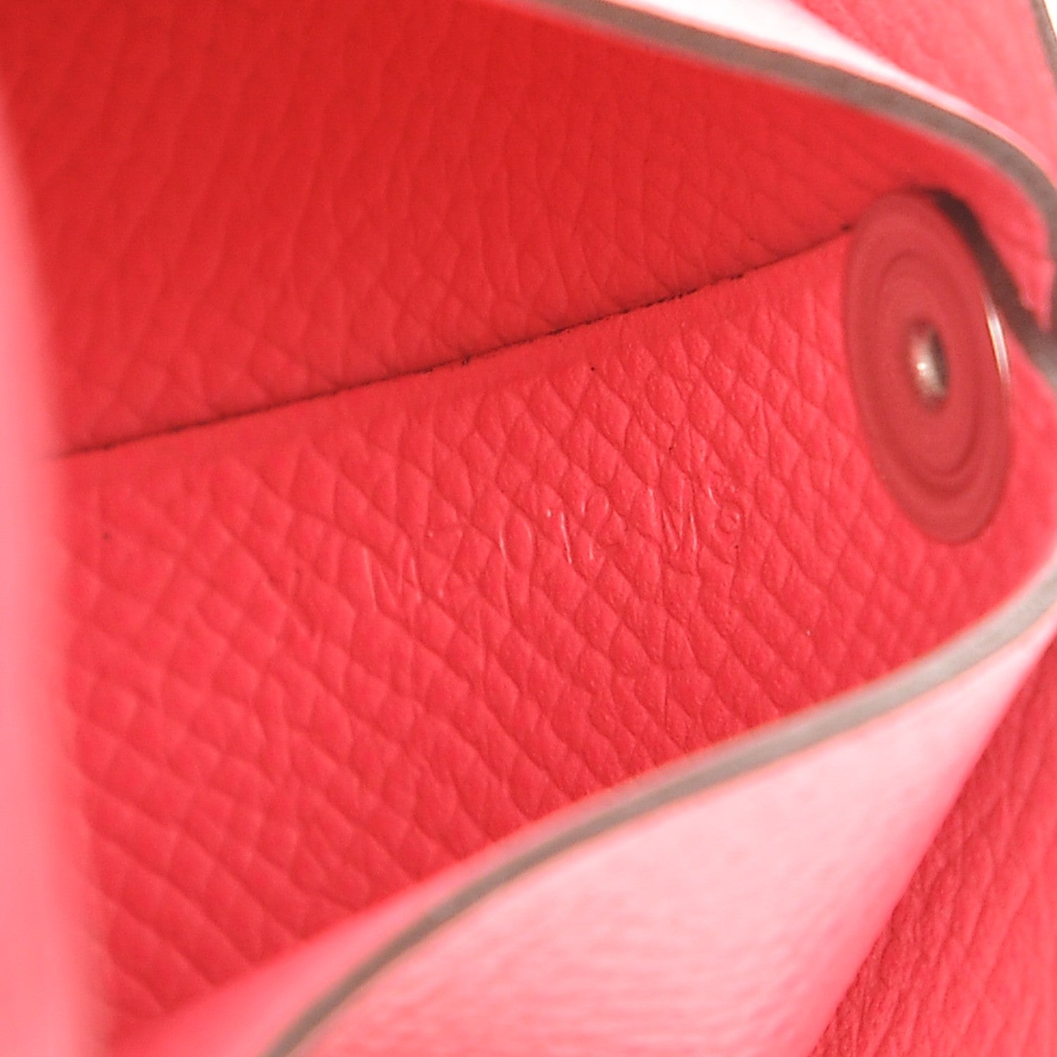 Hermes Epsom Bastia Coin Purse Rose Azalee 6 of 8