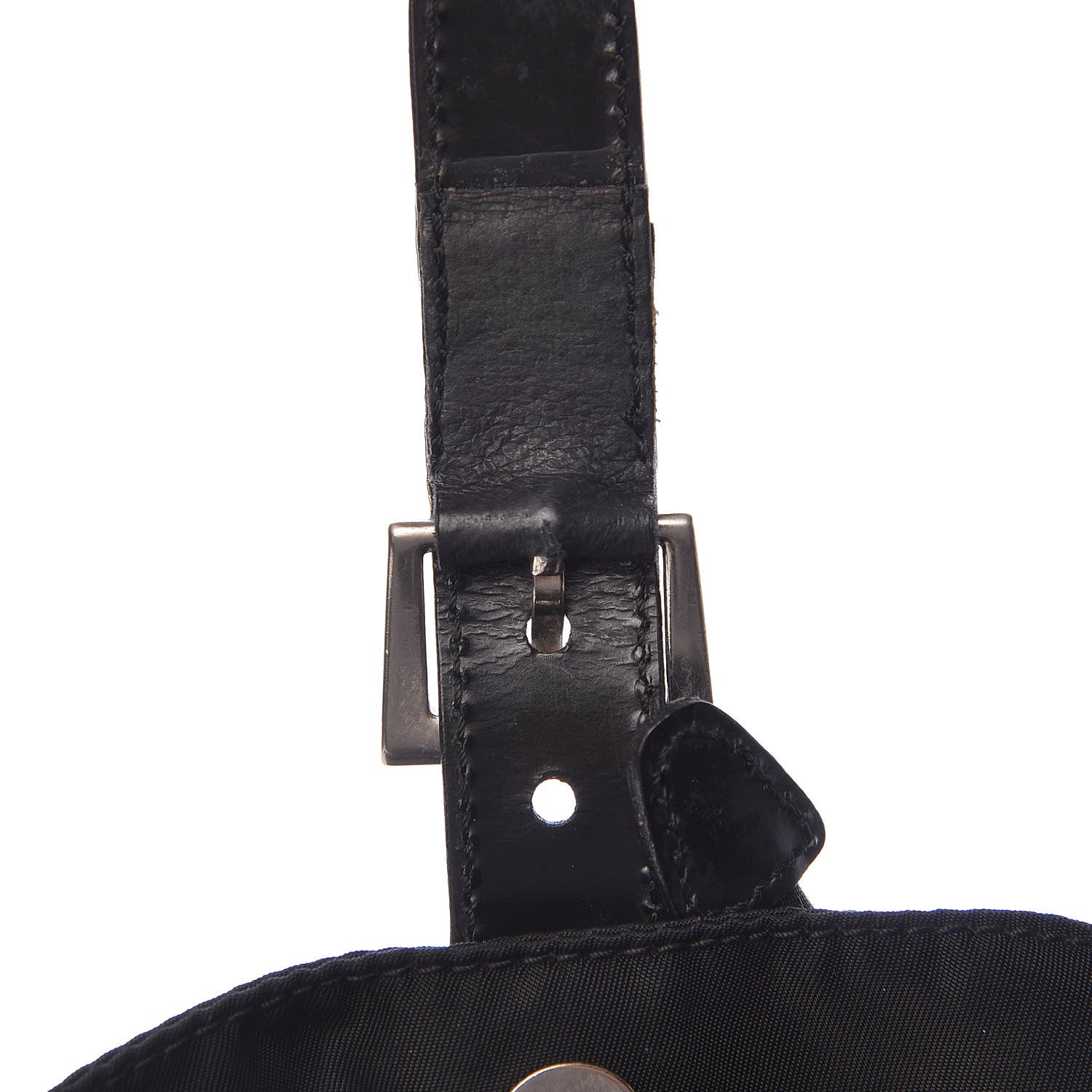 Prada Nylon Vela Medium Backpack Black 13 of 17