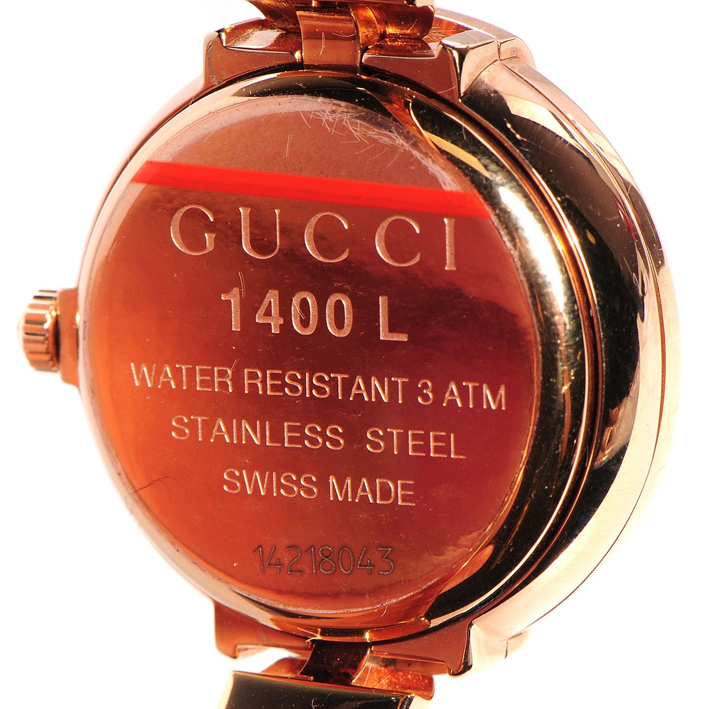 Stainless Steel 25mm 1400L Quartz Watch Black