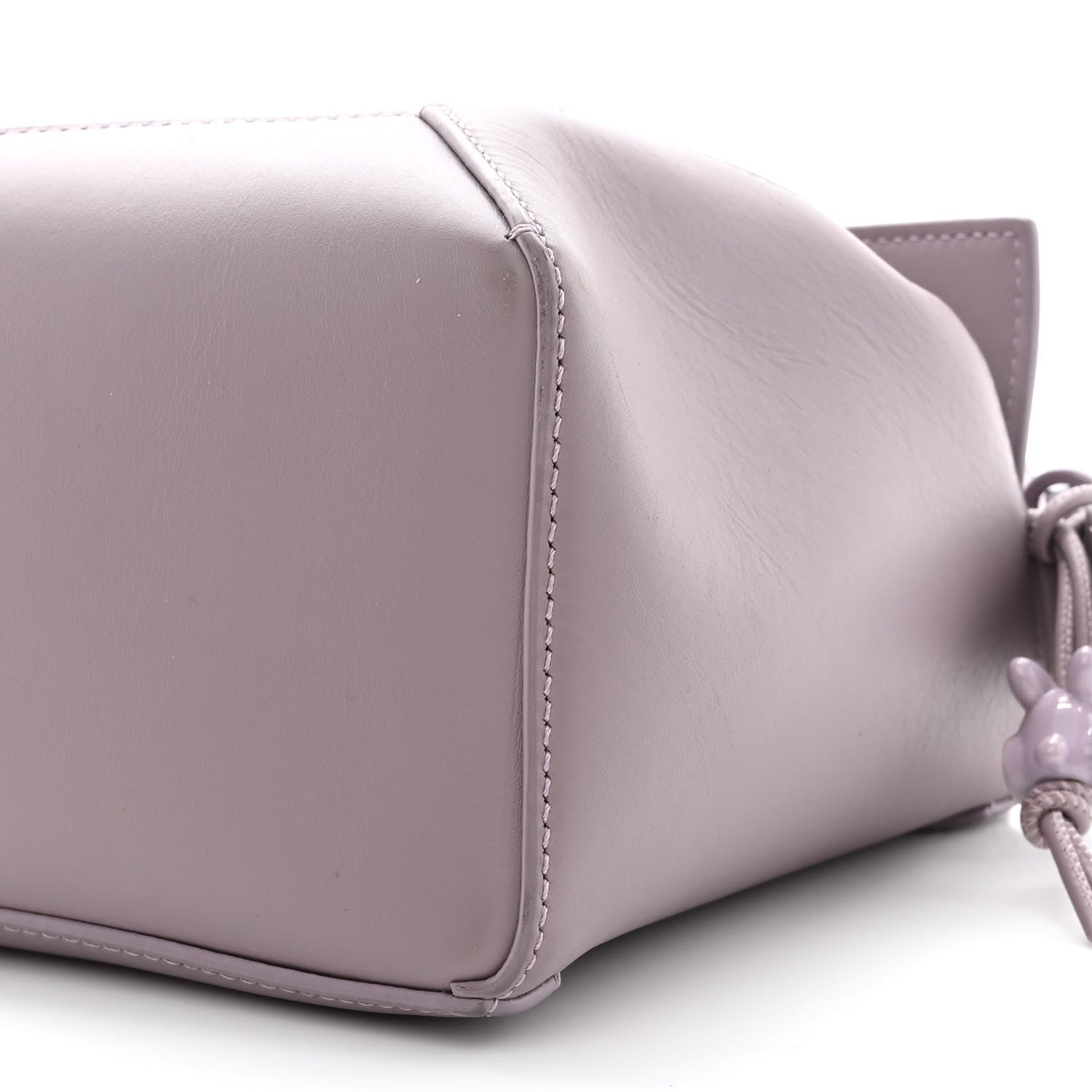 Loewe Satin Calfskin Monochrome Small Puzzle Edge Bag Pale Aubergine Glaze 12 of 12