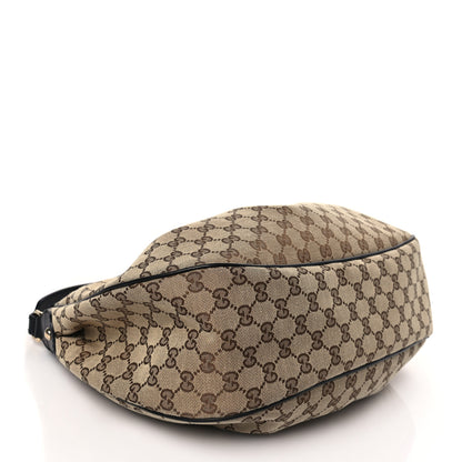 Gucci Monogram Medium Sukey Hobo Dark Brown 4 of 9