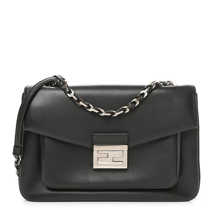 Fendi Nappa Be Baguette Crossbody Bag Black 1 of 10