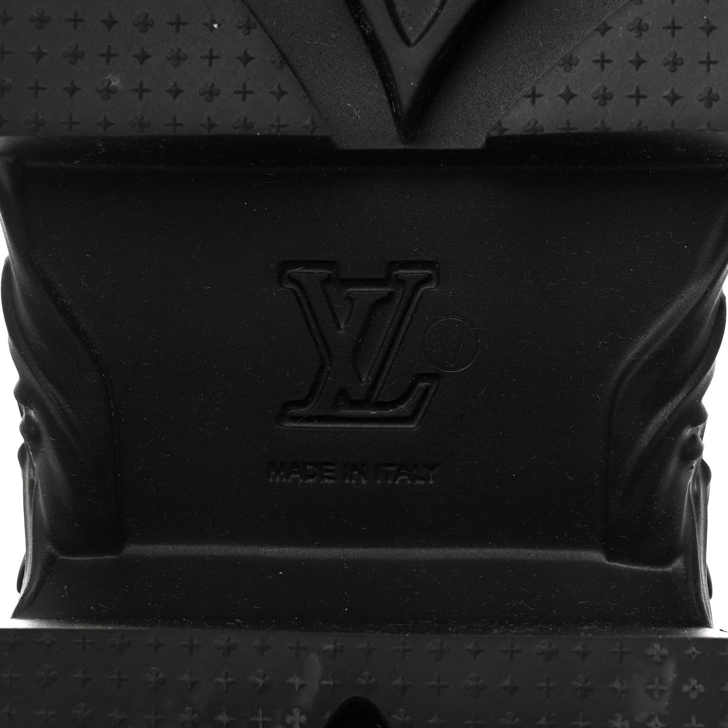 Louis Vuitton Calfskin Baroque Flat Ranger Boots 11 Black 8 of 8