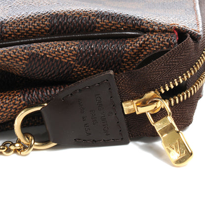 Louis Vuitton Damier Ebene Eva Clutch 8 of 8