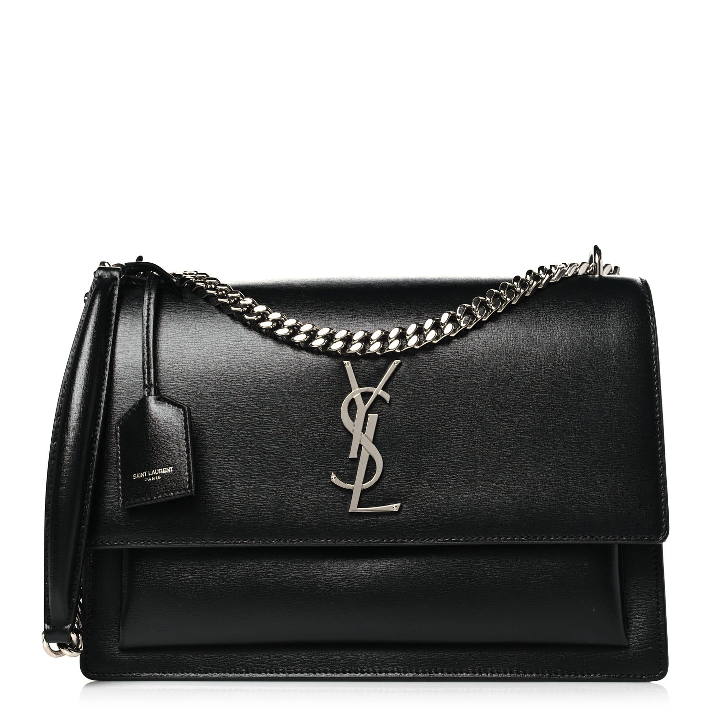 Calfskin Large Monogram Sunset Black
