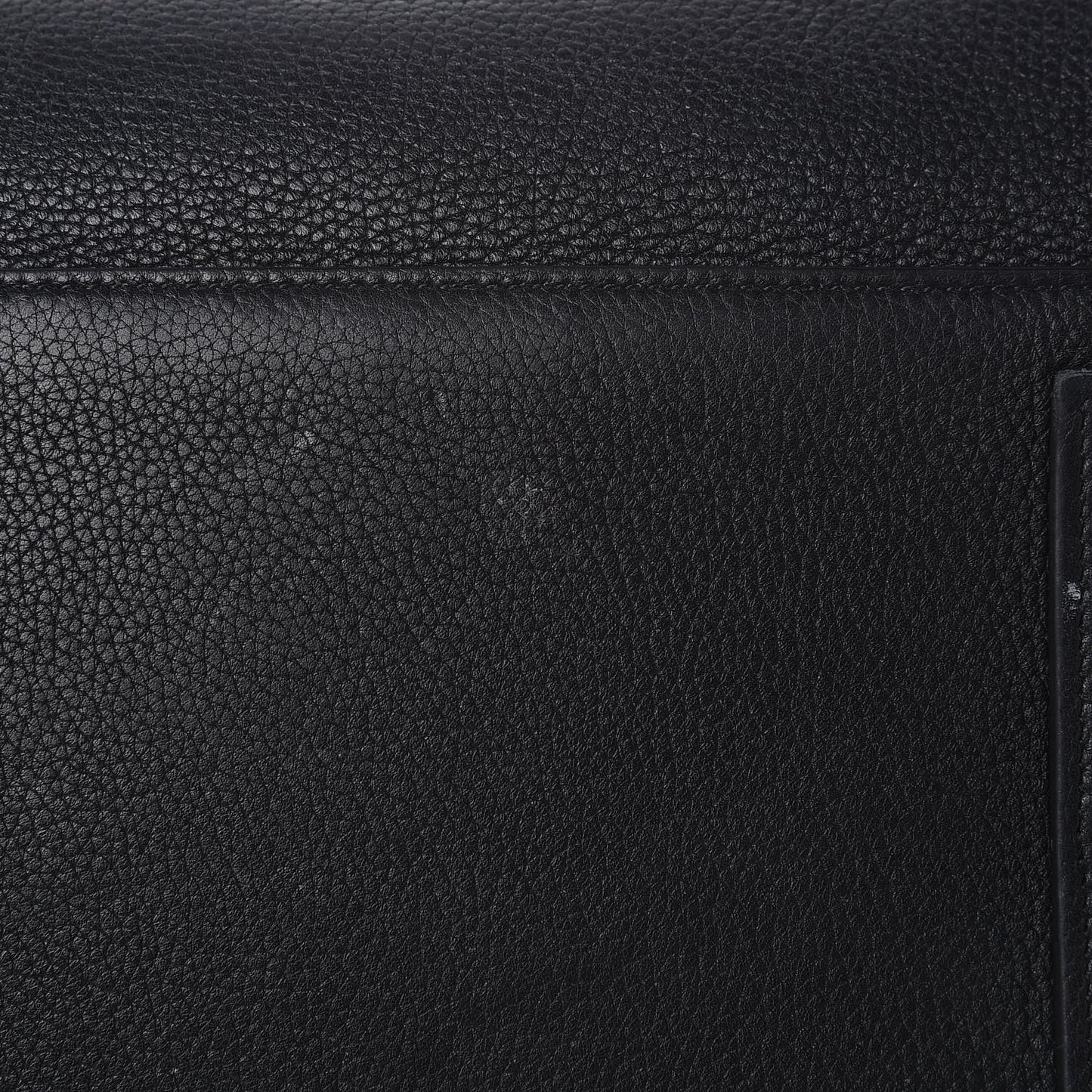 Grained Calfskin Medium Souple Sac De Jour Black