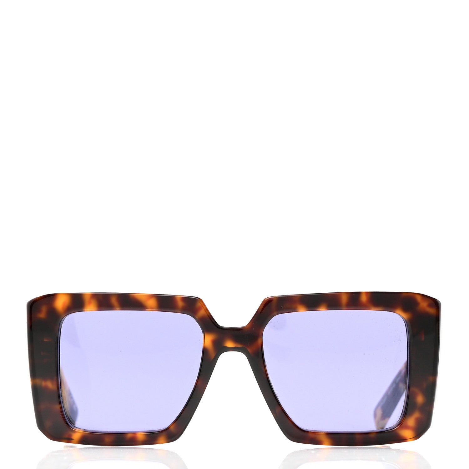 Prada Acetate Symbole Sunglasses SPR 23Y Tortoise 2 of 9