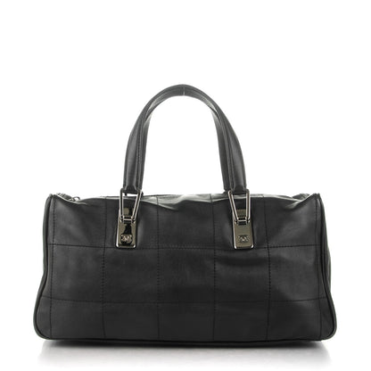 Chanel Lambskin Square Stitched Large Tote Black 1 of 6