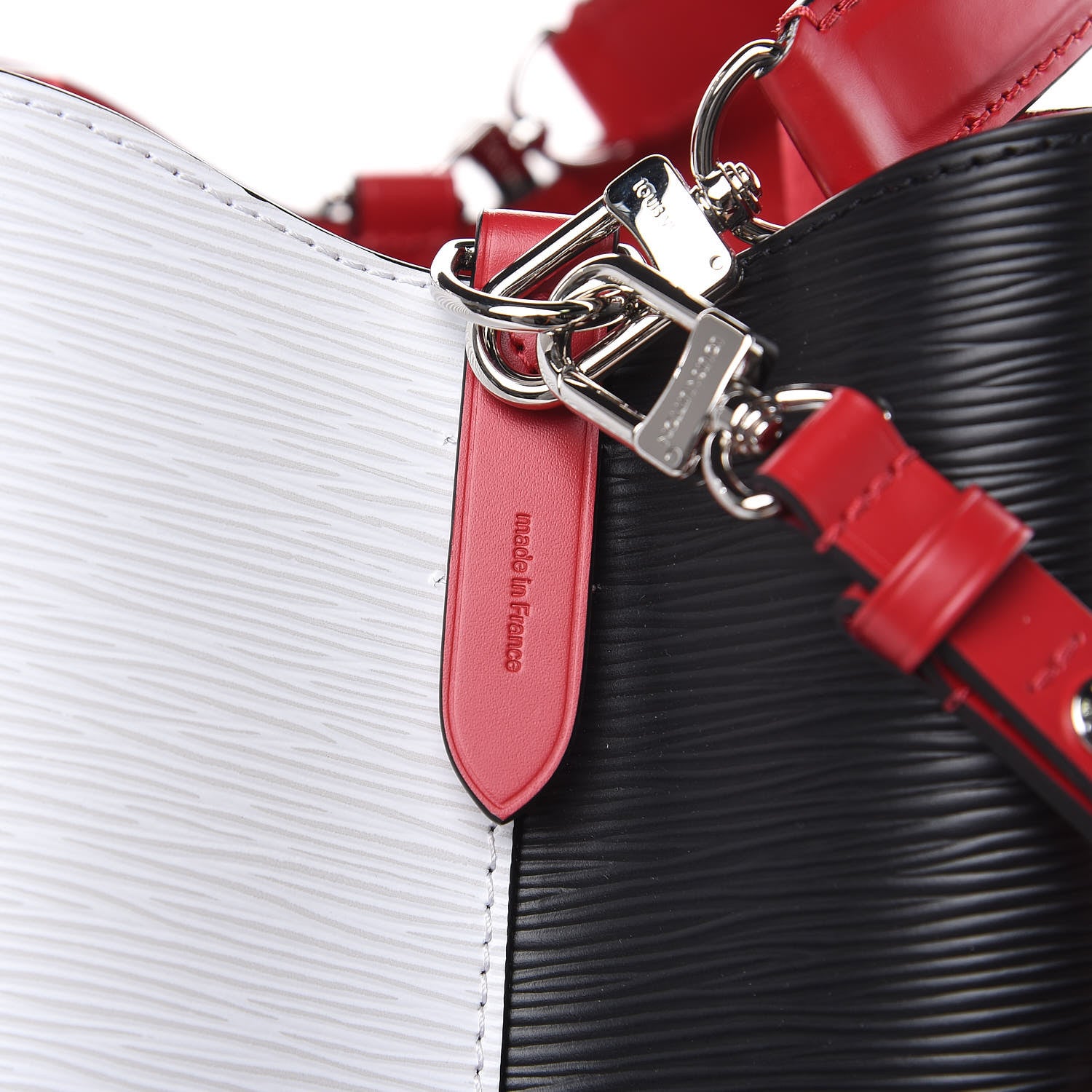 Louis Vuitton Epi Neonoe Black White 9 of 11