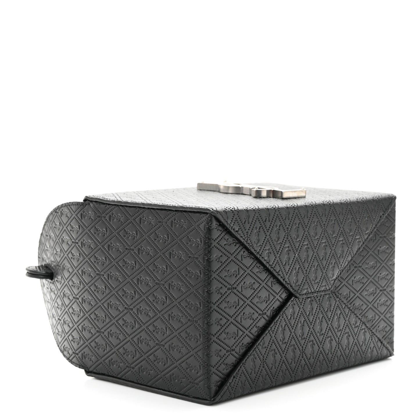 Calfskin Monogram Take Away Box Black