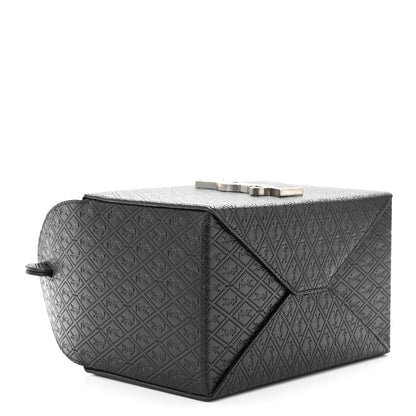 Saint Laurent Calfskin Monogram Take Away Box Black 4 of 11