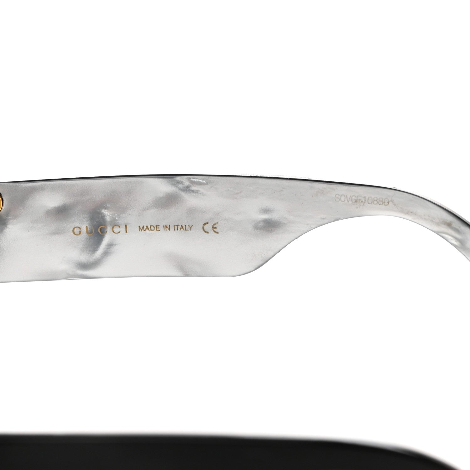 Gucci Acetate Rectangular Sunglasses GG0516S Black 6 of 8