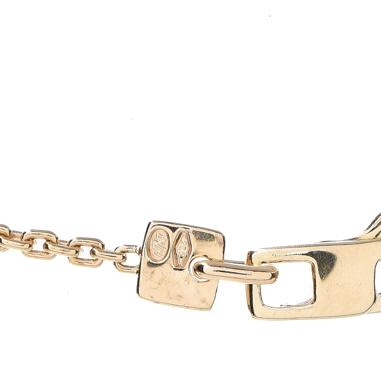 18K Yellow Gold Diamond ID Nameplate Necklace