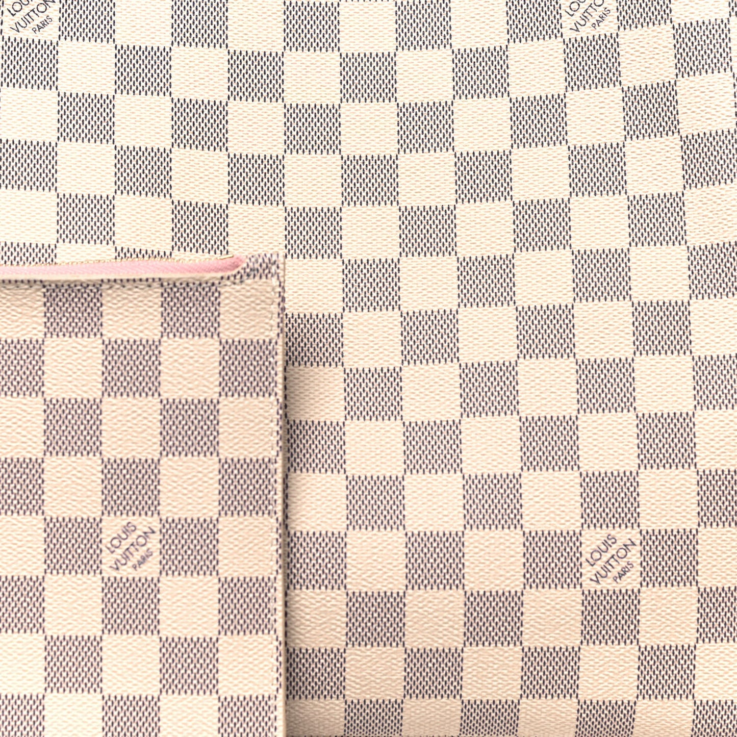 Damier Azur Neo Neverfull GM Rose Ballerine