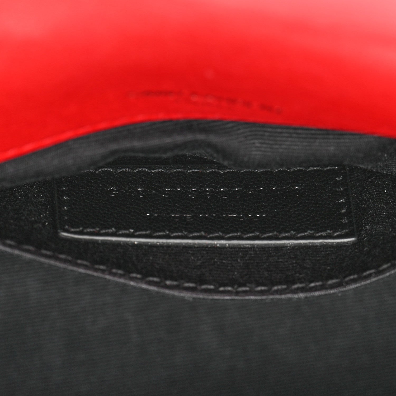Saint Laurent Lambskin Patchwork Monogram Small Jamie Red 7 of 13