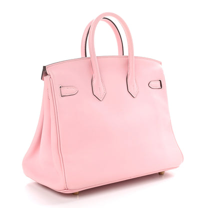 Hermes Swift Birkin 25 Rose Sakura 2 of 13