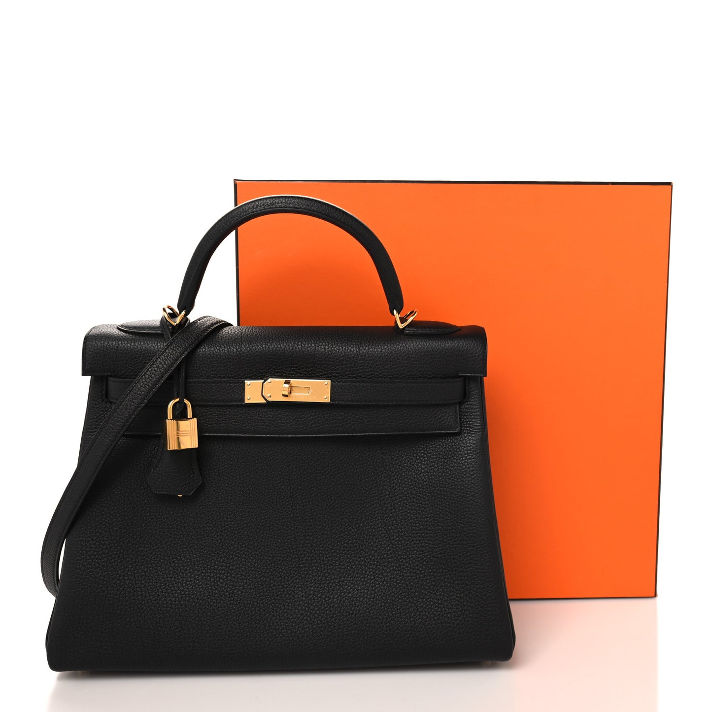 Togo Kelly Retourne 32 Black