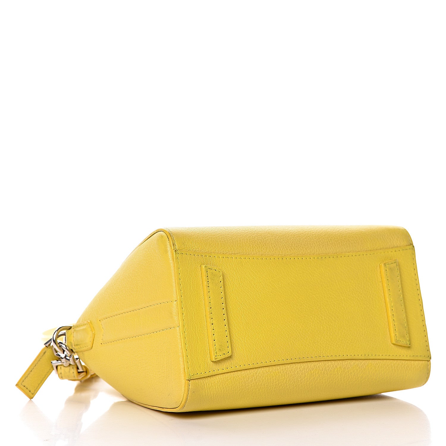 Givenchy Sugar Goatskin Mini Antigona Yellow 4 of 20