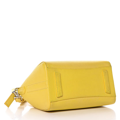 Givenchy Sugar Goatskin Mini Antigona Yellow 4 of 20