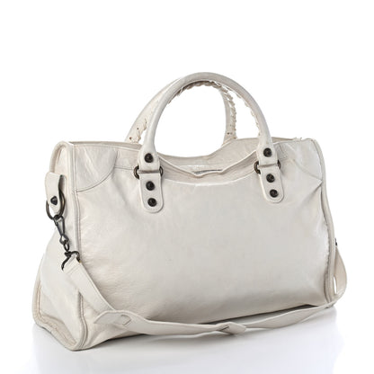 Balenciaga Chevre Classic Hardware City White 2 of 4