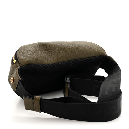 Versace Grained Calfskin Vanitas Medea Belt Bag Khaki 3 of 10