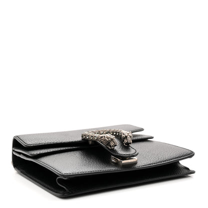 Gucci Calfskin Mini Dionysus Shoulder Bag Black 4 of 10