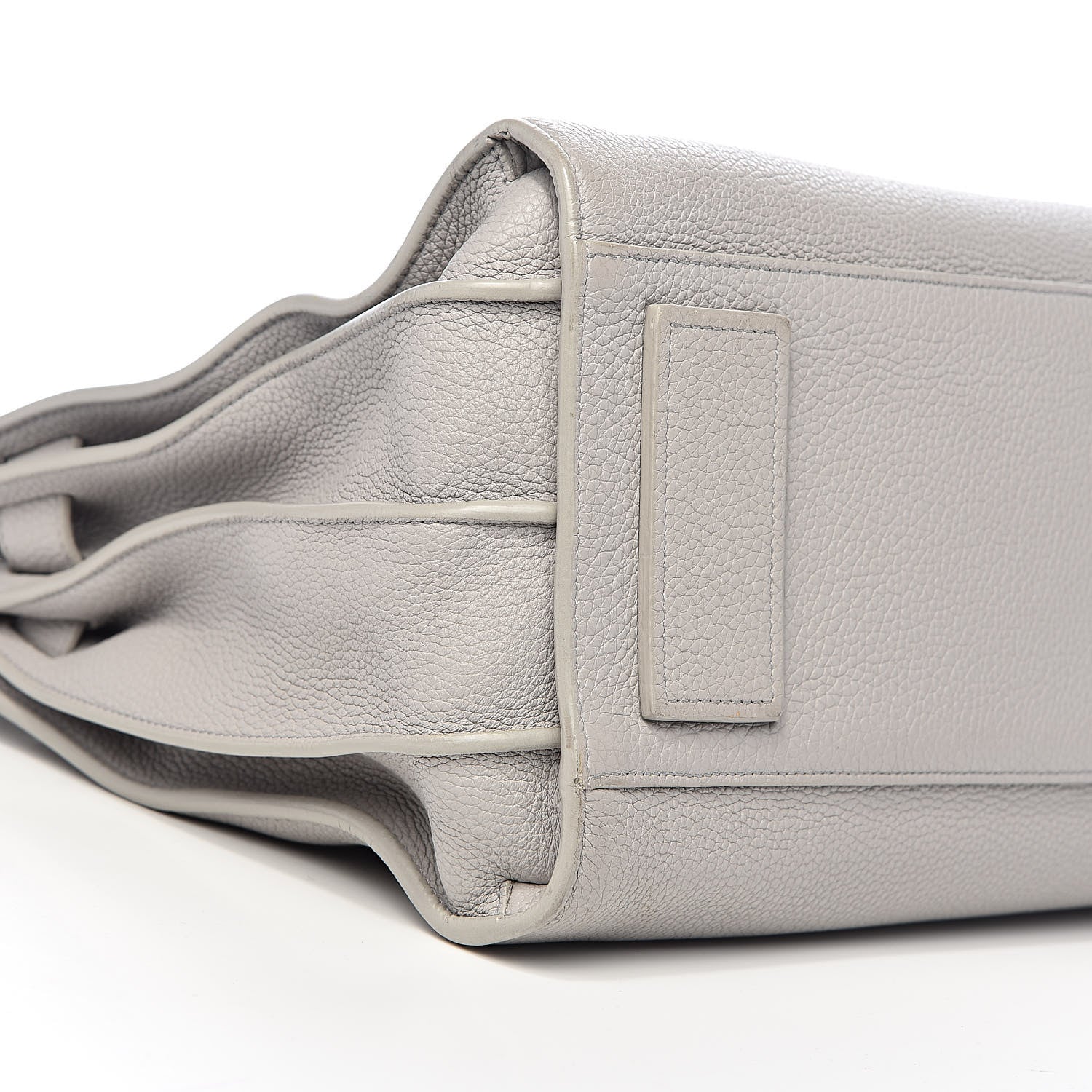 Saint Laurent Grained Calfskin Small Supple Sac De Jour Grey 16 of 20