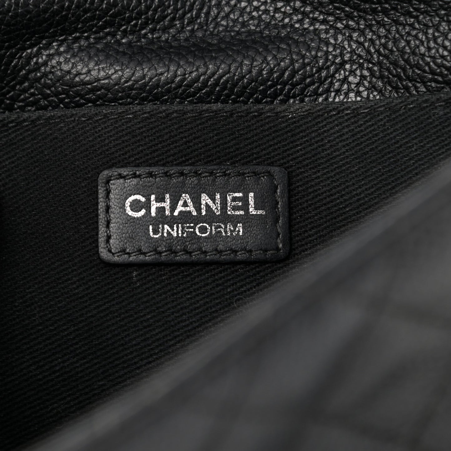 Grained Calfskin Quilted 2.55 Reissue Flap Belt Bag Clutch Black