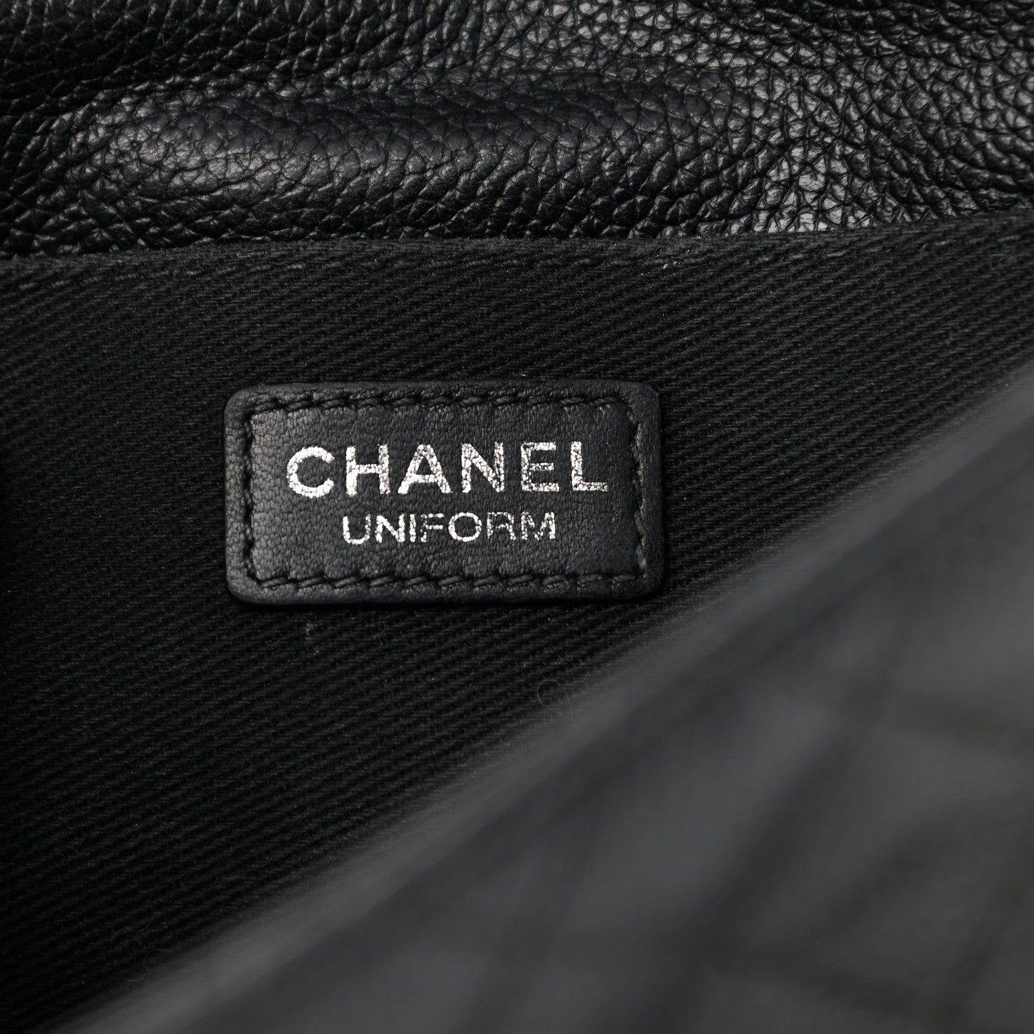 Chanel Grained Calfskin Quilted 2.55 Reissue Flap Belt Bag Clutch Black 5 of 10