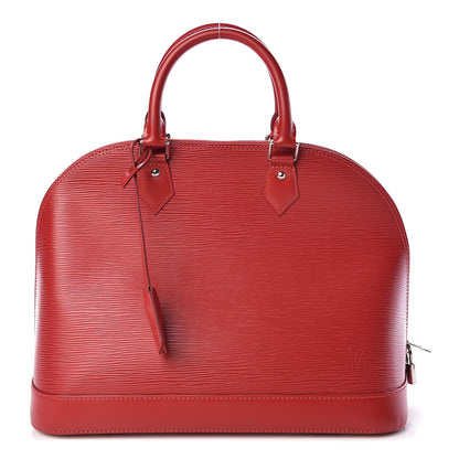 Louis Vuitton Epi Alma MM Carmine 1 of 11