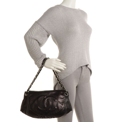 Chanel Caviar Half Moon Large Flap Black 2 of 6