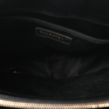 Chanel Caviar Quilted Grand Shopping Tote GST Black 5 of 10