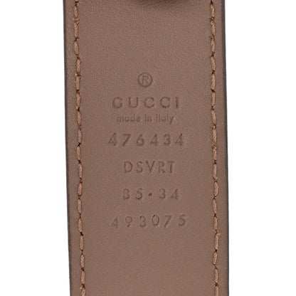 Gucci Calfskin Matelasse GG Marmont Belt Bag 85 34 Porcelain Rose 8 of 13