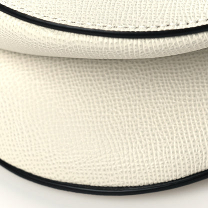 Christian Dior Grained Calfskin Mini Saddle Bag White 7 of 11