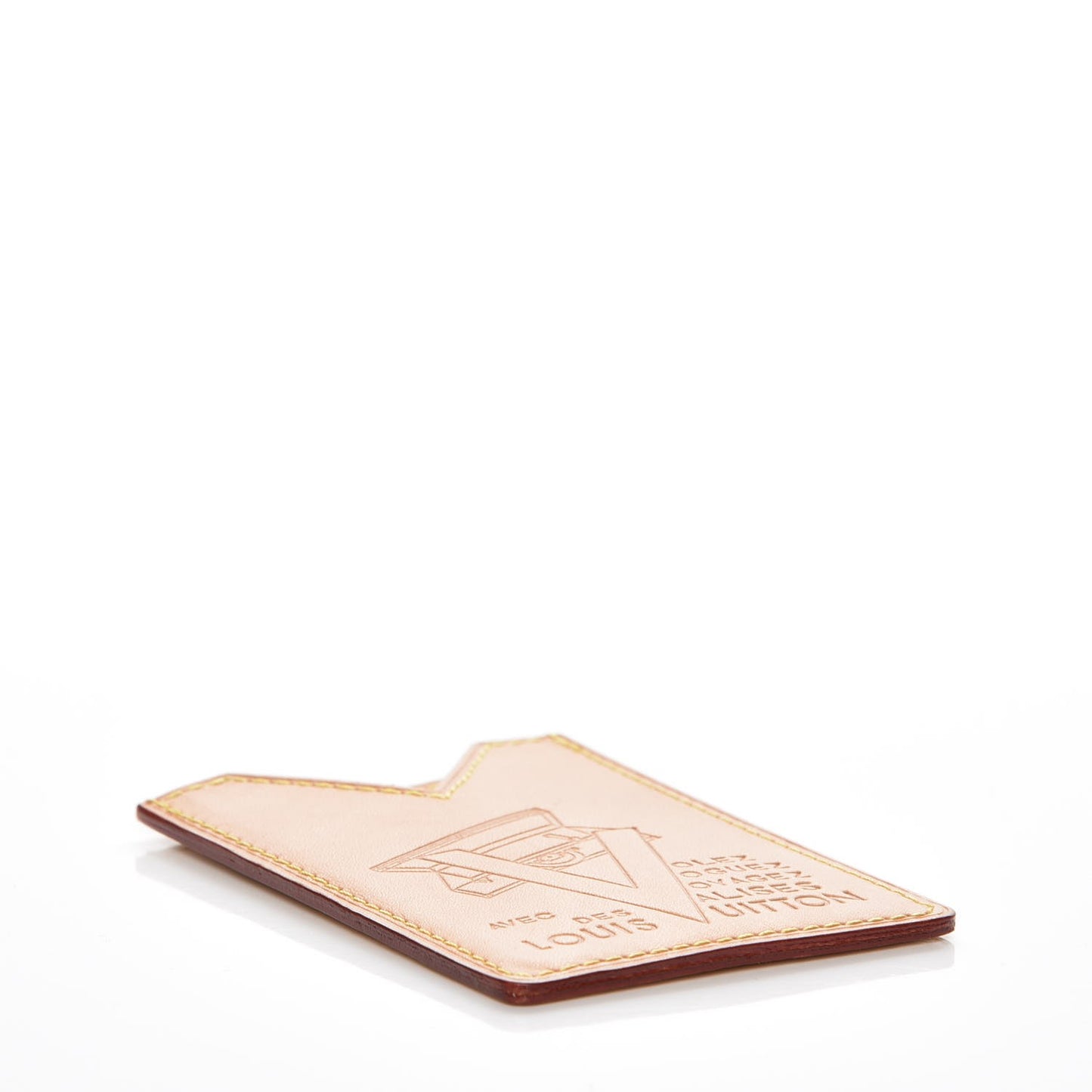 Vachetta Voyages Card Holder