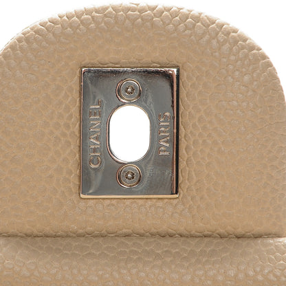 Chanel Caviar Quilted Jumbo Easy Flap Beige 6 of 9